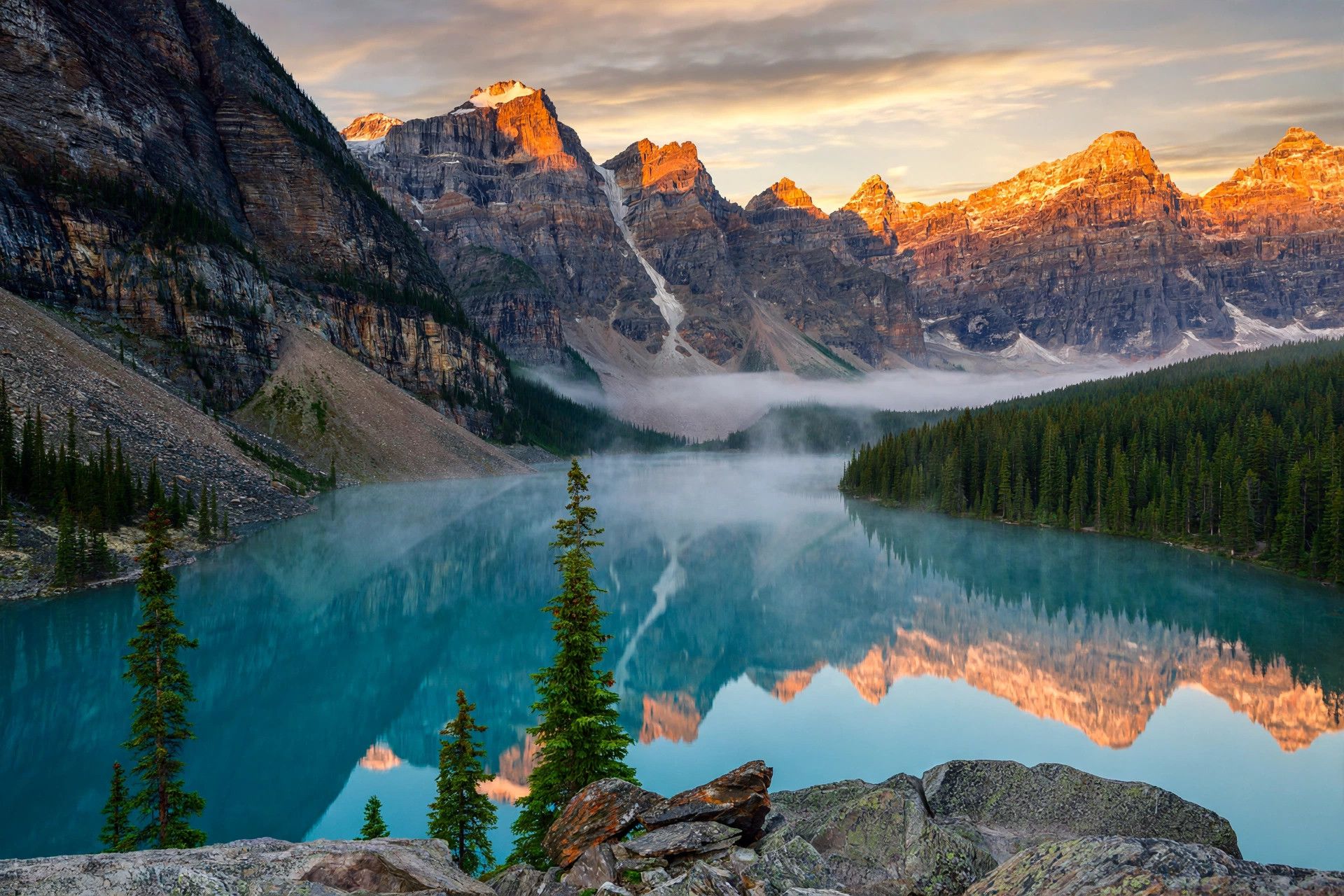Private jet charter to Banff