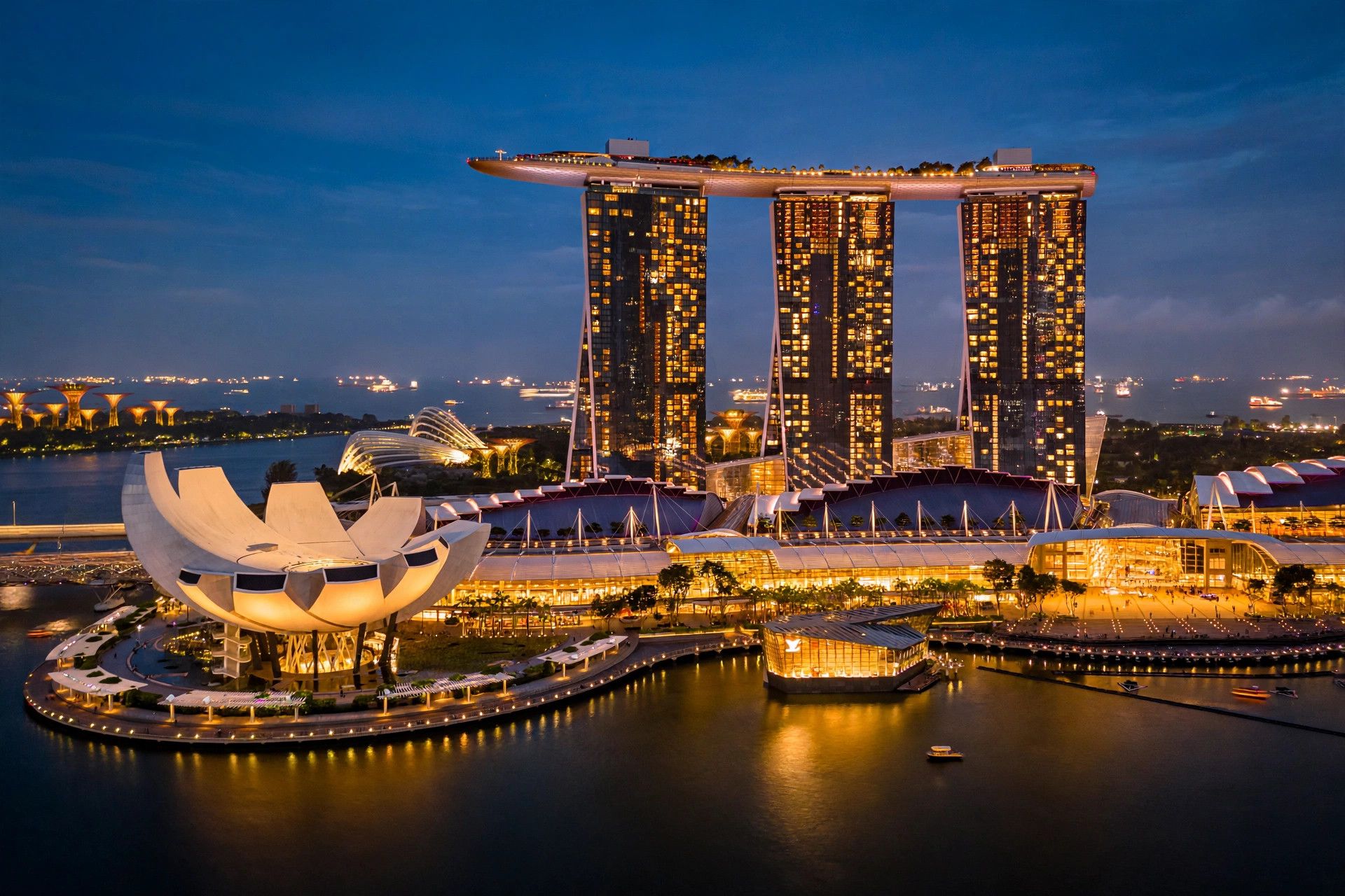 Private jet charter to Singapore
